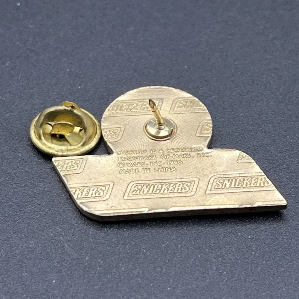 Snickers Candy Bar Soccer Ball‎ Lapel Hat Pin